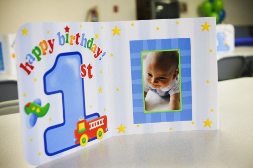 Owen's First Birthday Theme was "Fun to be One."